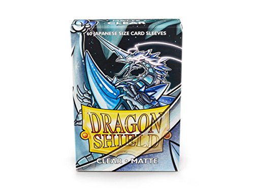 Dragon Shield Small Sleeves - Japanese Matte Clear (60 bustine)