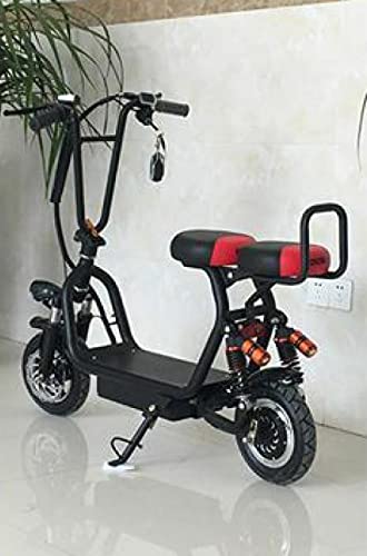 DY 500w 48v Two Seater Electric City Coco Moped Scooter 25KM H  200KG Rider Wgt.