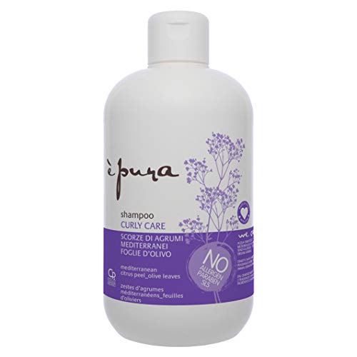 È Pura - Shampoo Curly Care - Trattamento per Capelli Ricci Naturali e Con Permanente - Protegge dall Effetto Crespo - 400 ml