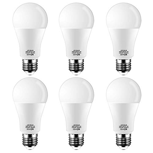 E27 LED Lampadina Edison,14W,equivalenti a 120W,1200lm,Luce Bianca Naturale 4500K,Pacco da 6