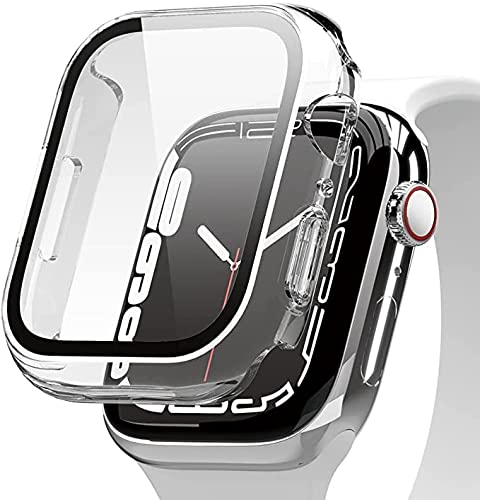 elago Clear Shield Custodia compatibile con Apple Watch 8, 7 Cover,...