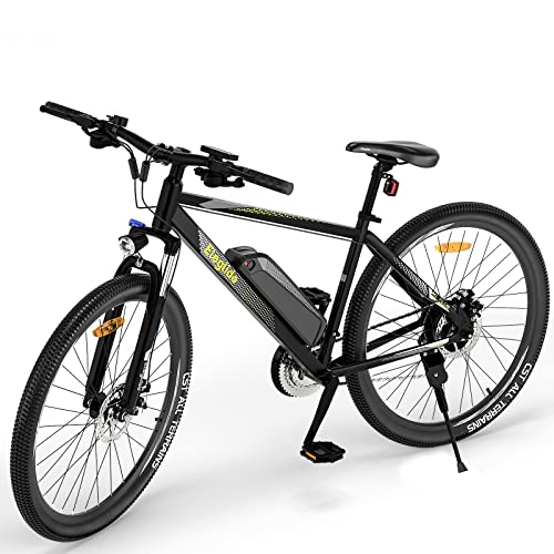 Eleglide M1 Plus Bicicletta Elettrica 27,5 , Mountain bike, Elettrica Bici per Uomo Donna, E-Bike City Bike per Adulti, Batteria rimovibile 12,5 Ah Cambio Shimano - 21 Velocità