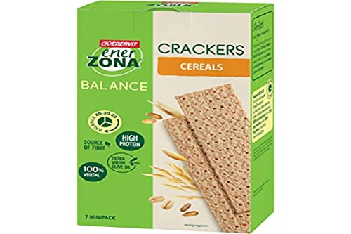 Enerzona Crackers Cereals 25 Grammi Confezione da 7 Mini Pack