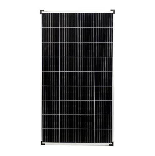 Enjoysolar Mono 150 W 12V Pannello solare monocristallino Modulo fotovoltaico Ideale per camper, case da giardino, barca
