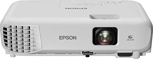 Epson EB-E01 Videoproiettore Tecnologia 3LCD, XGA, 1024 x 768, 4:3, Contrasto 15000:1, 3300 Lumen, HDMI, WiFi, Proiezione fino a 350”, VGA HDMI, Altoparlante, Telecomando