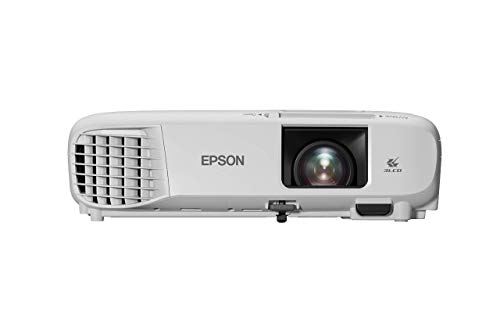 Epson EB-FH06 Videoproiettore Full HD 1080p 1920 x 1080, 16:9, contrasto 16.000:1, Tecnologia 3LCD, 3500 lumen, WI-FI USB VGA HDMI, Lampada Lunga Durata, Altoparlante Telecomando, Proiezione fino 332”