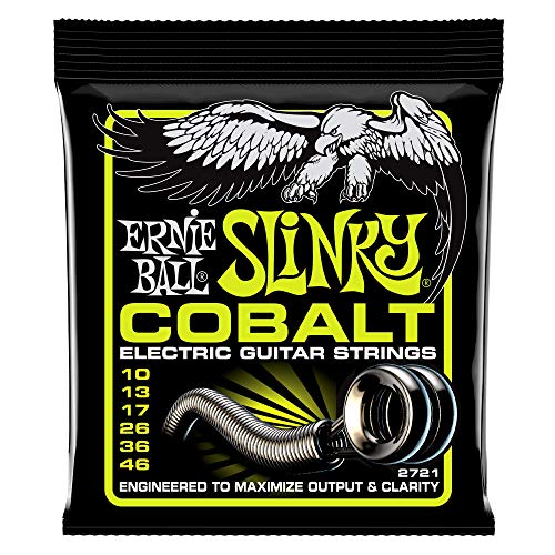 Ernie Ball, Regular Slinky Cobalt, Corde per chitarra elettrica, diametro 10-46