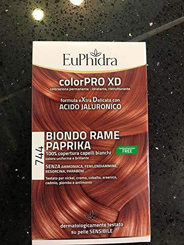 Euphidra Colorpro Xd - Colorazione Permanente 744 Biondo Rame Paprika