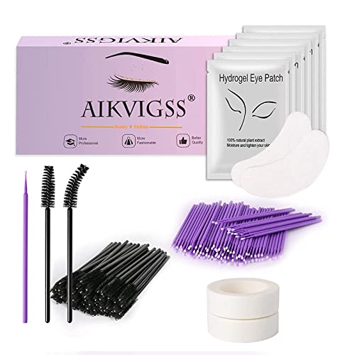 Extension Ciglia Patch, Aikvigss 50 Paia Lint Free Patch Occhi Extension Ciglia Patch Extension Ciglia Gel Cerotto Eye Gel Patches Senza Pelucchi Cerotti Gel