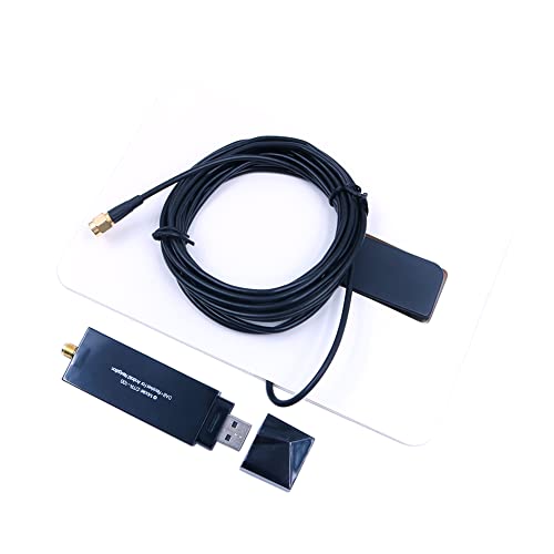 Fasizi Dab Radio Ricevitore in Auto Antenna Digitale Dab + Adattatore Tuner Box Audio USB Amplificato Loop Antenna Decodifica Radio Ricezione per Android