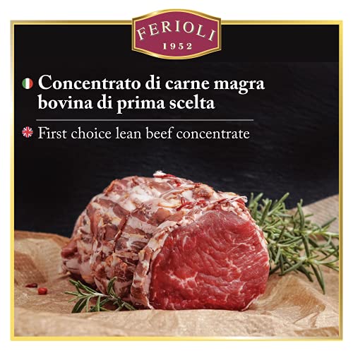 Ferioli - Estratto di Carne 100% Naturale di Carne Bovina Italiana,...