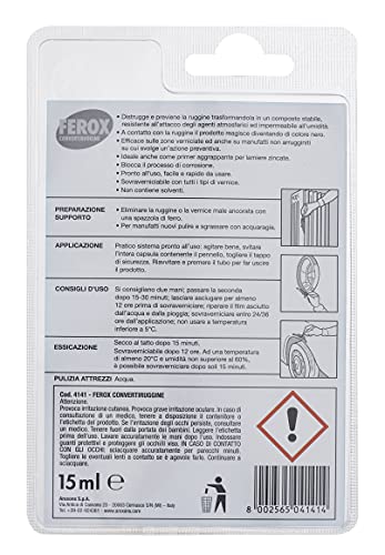 FEROX Arexons 0190192 Confezione Stylo, Bianco, 15 ml...