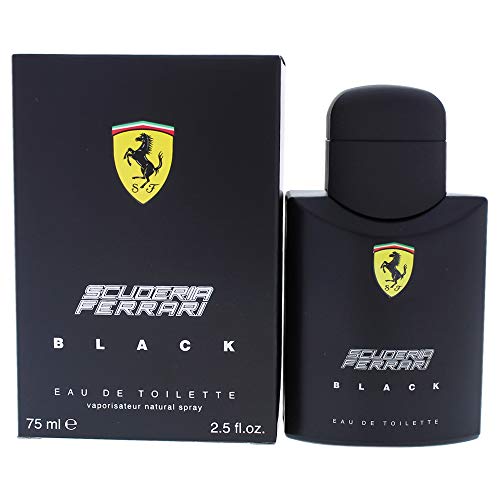 Ferrari Scuderia Black Eau de Toilette, Uomo, 75 ml