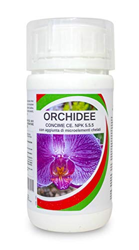 Fertilizzante Orchidee per Crescita Forte e Sana -Concime Orchidee Naturale - Rafforza Le Difese Naturali - Rivitalizza la Pianta - per Orchidee 250 Ml