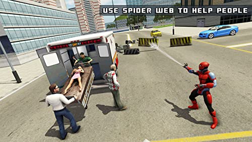Flying Spider Hero - The Super Hero Game 2021...