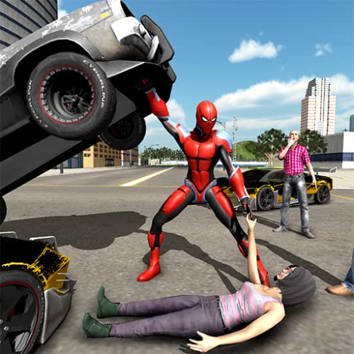 Flying Spider Hero - The Super Hero Game 2021...