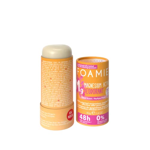 Foamie Deodorante donna - Deodorante senza alluminio con protezione...