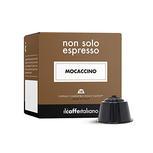 FRHOME - Il Caffè Italiano - Capsule Compatibili con Dolce gusto 48 Capsule - Mocaccino