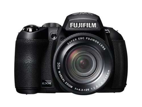 Fujifilm Finepix HS25 Fotocamera Digitale, 16 Megapixel, Sensore CMOS EXR, Zoom 30x 24-720mm, Nero