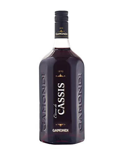 Gamondi Crème de Cassis | Tradizionale liquore francese | 100cl (1 litri)