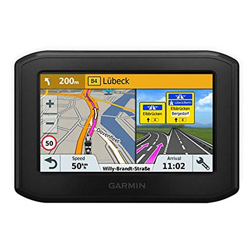 Garmin Zumo 346LMT-S WE - Navigatore per Moto, Mappa Italia e Europa Occidentale, Connessione Smartphone, Aggiornamenti mappe via WiFi Display 4.3 , Nero