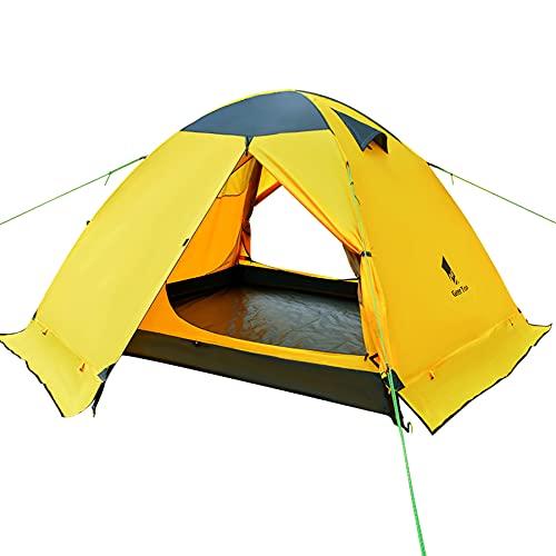 GEERTOP Tenda a Cupola Tenda da Campeggio Tenda da Trekking Tenda familiare Impermeabile - Tre Persone 4 Stagioni Ideale per Escursioni in Campeggio