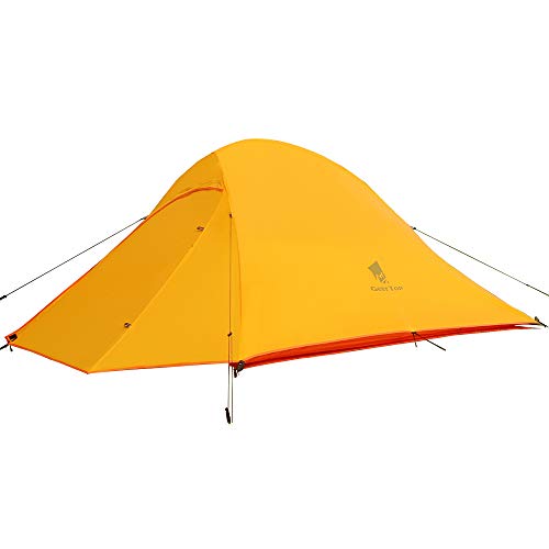GEERTOP Tenda Campeggio 2 posti, 3-4 Stagioni Doppio Strato Tenda a Cupola, Ultralight Impermeabile per All aperto Trekking Zaino