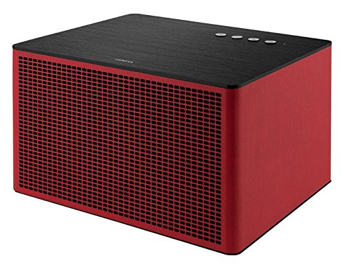 Geneva Acustica Lounge HIFI Speaker con Bluetooth e Line-IN - rosso