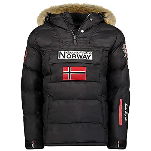 Geographical Norway - Boker, giacca da uomo (Nero, L)
