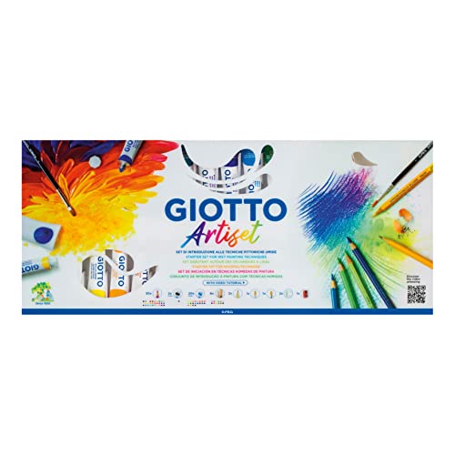 Giotto ARTISET Creativo, Colori Assortiti, Set da 65 Pezzi, 270200