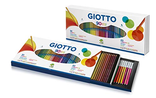 GIOTTO Stilnovo & Turbo Color - Box Da 50 Matite A Pastello E Penna...