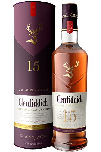 Glenfiddich 15 YO Single Malt Scotch Whisky - 700 ml