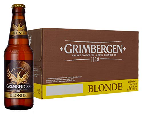 Grimbergen Birra Blonde (Abbazia) - 24 bottiglie da 330 ml
