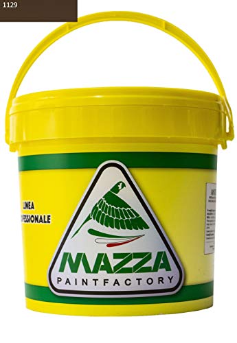 Guaina Liquida Impermeabilizzante Monocomponente Colorata Pedonabile All’Acqua Colorificio Mazza lt 5 lt 14 (5 Litri, Marrone)