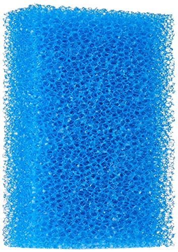 Haquoss Spugna Filtrante, 10 Ppi, Grana Grossa, 5X15X10 cm, Blu