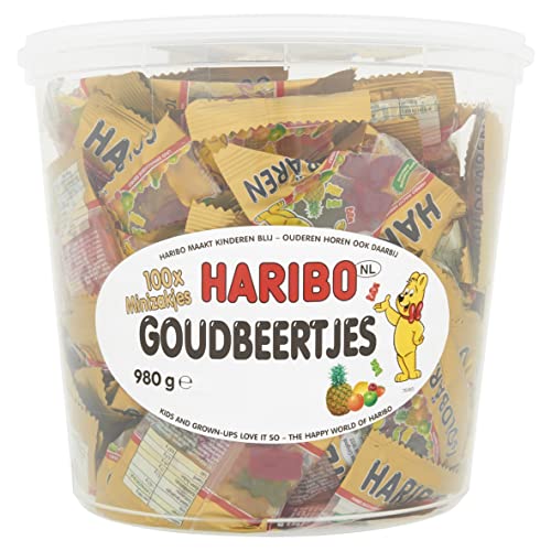 Haribo orsetti d oro (Goldbären) - box, 100 mini bustine