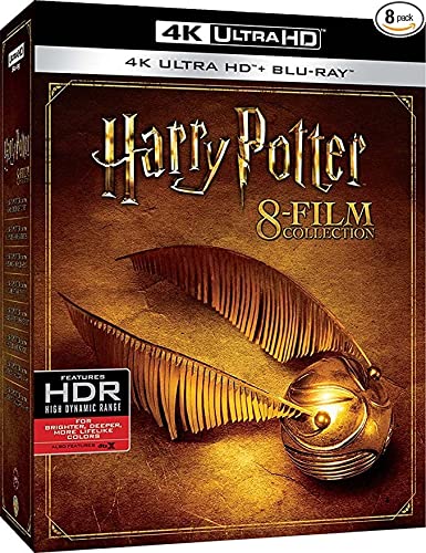 Harry Potter 1-8 Collezione Completa (Box 16 Blu-Ray 4K Ultra-HD)...