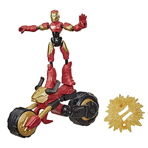 Hasbro Avengers Bend and Flex, action figure Flex Rider Iron Man, p...
