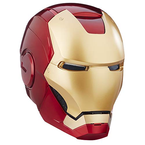 Hasbro Marvel Legends Series B7435E48- Casco Elettronico Iron Man, per Adulti, Multicolore