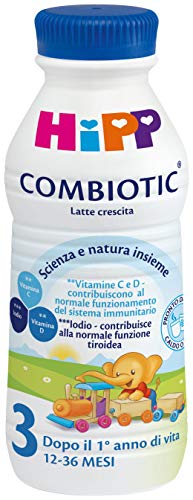 HiPP - Latte 3 Combiotic Crescita, Liquido, 6 Confezioni Da 470 Ml ...