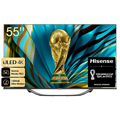 Hisense 55  ULED UHD 4K 2022 55U71HQ, Smart TV VIDAA 6.0, HDR Dolby...