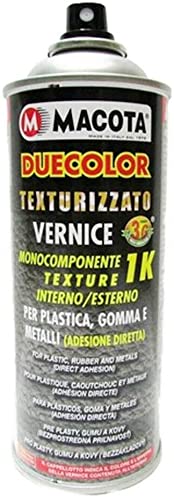 HITOPSELLER MACOTA 02098 Vernice Spray per Plastica e Gomma Testurizzato Nero, 400 ml