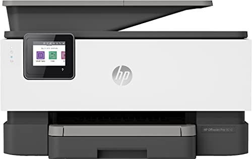 HP OfficeJet Pro 9010 3UK83B Stampante Multifunzione A4 a Getto di Inchiostro, Stampa, Scansiona, Fotocopia, Fax, Wifi, HP Smart, Stampa fronte retro automatica, 2 Mesi di Instant Ink Inclusi, Nera