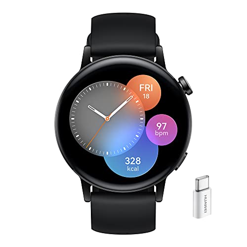 Huawei Watch GT 3 - Smartwatch, Batteria di Lunga Durata, Monitorag...
