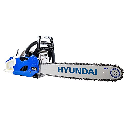 Hyundai HYC5620 - Motosega a benzina da 56 cc con barra Oregon da 20 pollici
