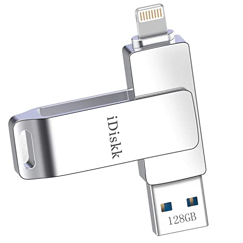 iDiskk 128GB Chiavetta lightning USB per iPhone Chiave fotografica ...