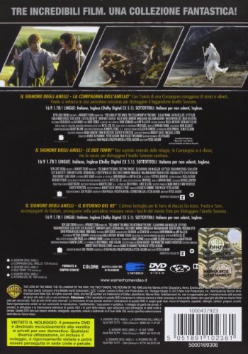 Il Signore Degli Anelli La Trilogia Cinematografica (Box 3 Dvd)...