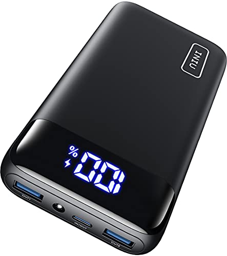 INIU Power Bank, 22,5W Ricarica Rapida 20000mAh Caricatore Portatile PD3.0 QC4.0, Powerbank 3A USB C (Input&Output) con Torcia Pacco Batteria per iPhone 14 13 12 X Pro Samsung S21 iPad Huawei Xiaomi.