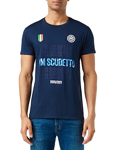 Inter T-Shirt I M Scudetto Campioni d Italia 2020-2021, Blu