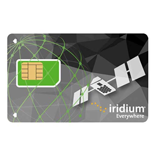 Iridium Satellite Telefono carta prepagata SIM (nessun tempo di trasmissione incluso)
